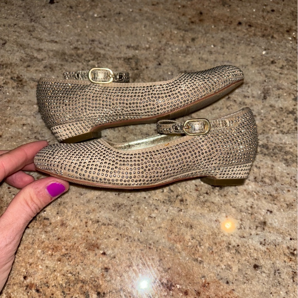 NINA ZELIA sparkly wedding shoes Size 9 - Picture 3 of 8